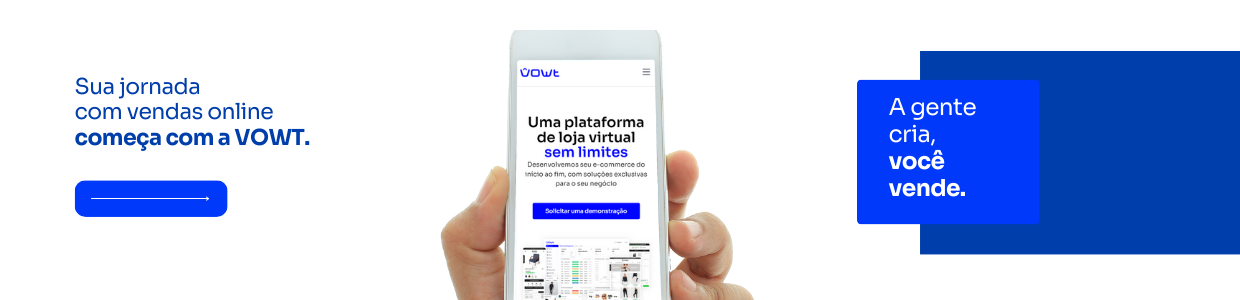 Tenha a integração do Google Avaliações em seu site - Banner - Sua jornada com vendas online começa com a VOWT - A gente cria, você vende.