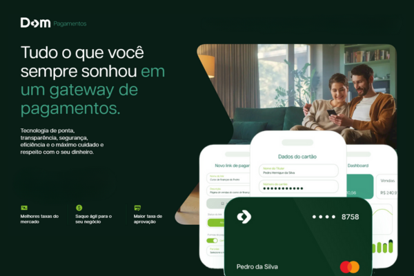 Integração VOWT e Dom Pagamentos traz benefício de cashback de até R$ 250,00 via CRMBonus